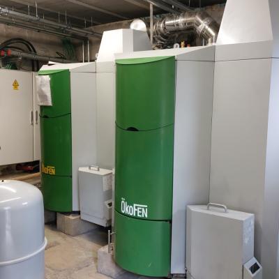 ÖkoFEN PES 56kW en cascade